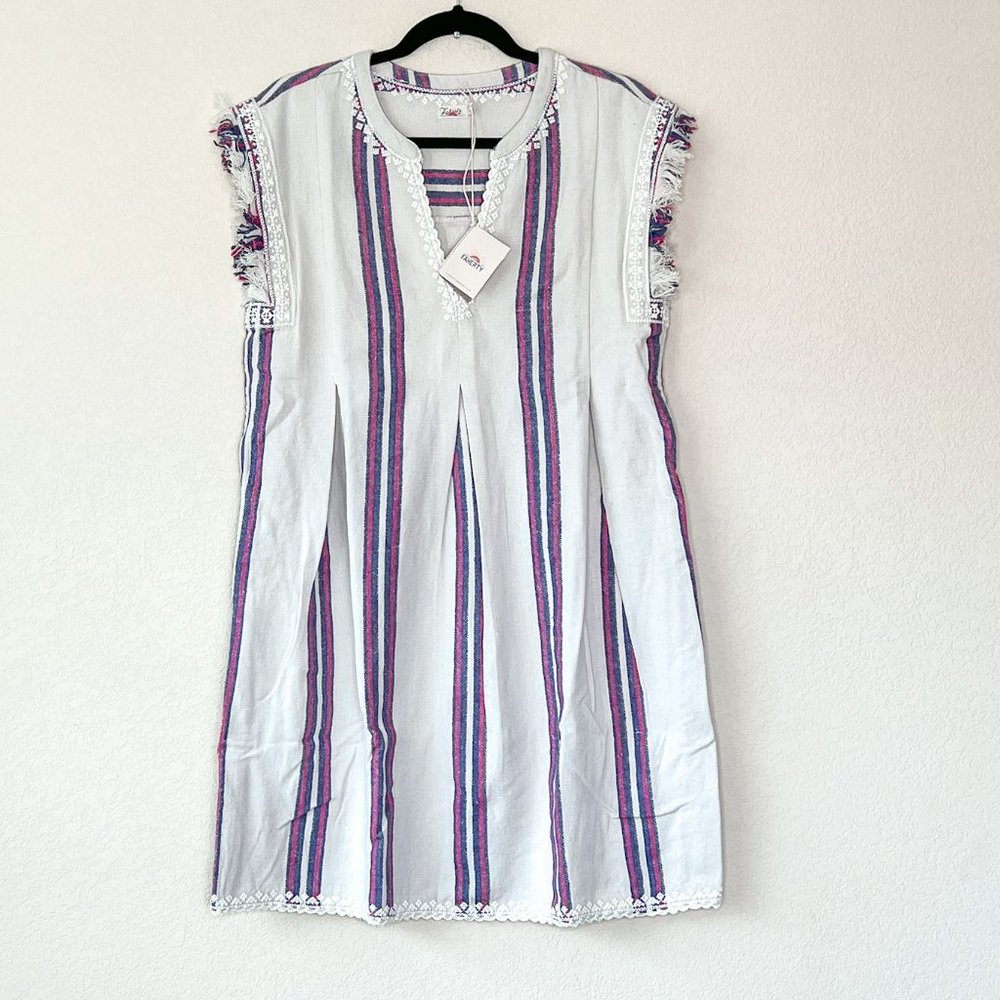 NWT! Faherty Baja Beach Tunic Dress, Size Small